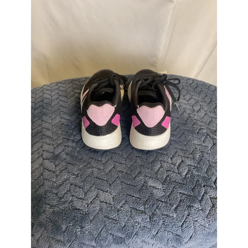 Adidas Duramo SL 2 Women’s Running Shoes Black Pink Size 5 Lightweight Athletic